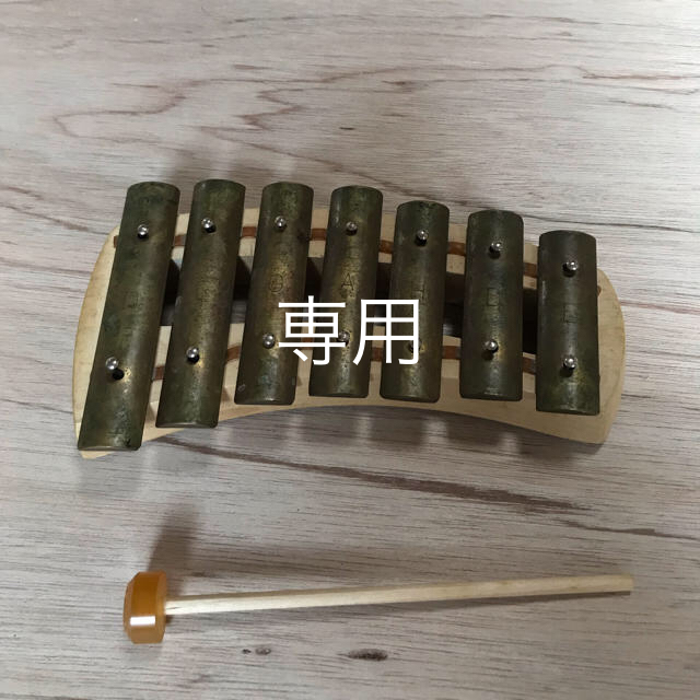 アウリスグロッケン(ペンタトニック7音) 楽器の打楽器(鉄琴)の商品写真