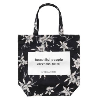 ビューティフルピープル(beautiful people)のbeautiful people カトレアプリント ネームトート(トートバッグ)