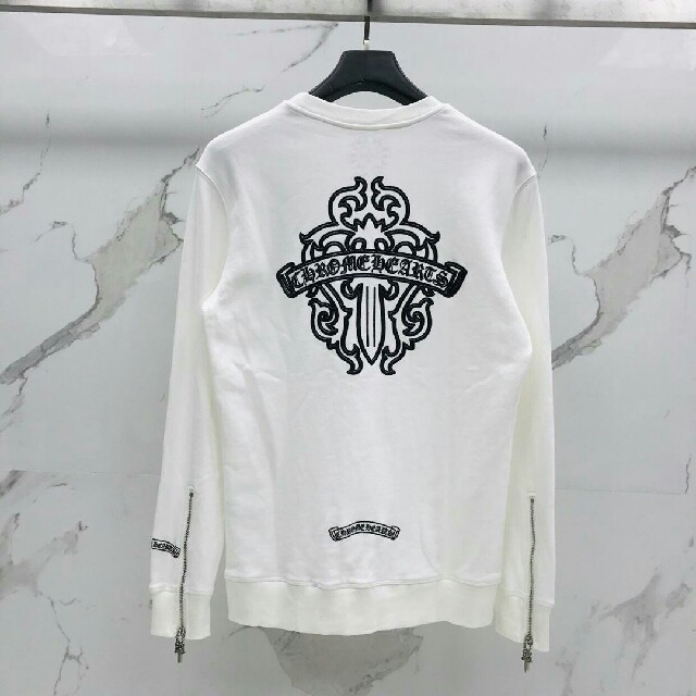 Chrome Hearts - Chrome Hearts スウェット トレーナー ホワイトの通販 by Jem's shop｜クロムハーツならラクマ