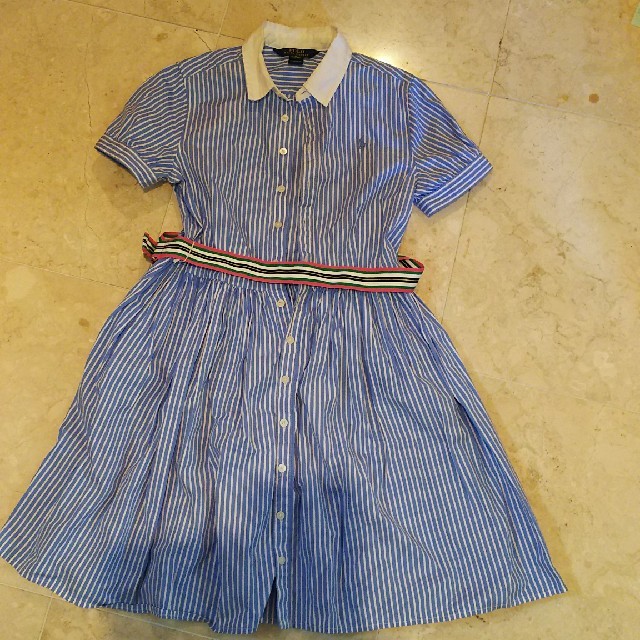 POLO RALPH LAUREN(ポロラルフローレン)のラルフローレンワンピース150㎝ キッズ/ベビー/マタニティのキッズ服女の子用(90cm~)(ワンピース)の商品写真