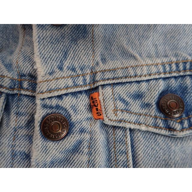 Levi's(リーバイス)の100~110　Levi's デニムジャケット made in USA キッズ/ベビー/マタニティのキッズ服男の子用(90cm~)(ジャケット/上着)の商品写真