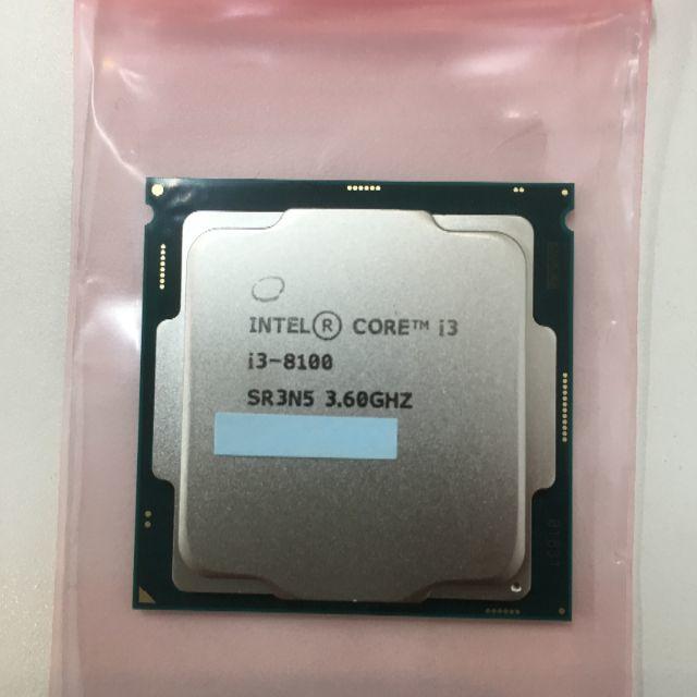 PC/タブレット新品　Intel Core i3-8100 3.60GHz 6MB