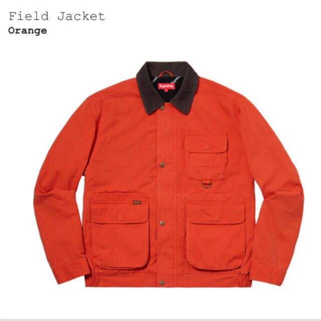 Supreme(シュプリーム)の(極美品Mサイズ）field jacket orange メンズのジャケット/アウター(ブルゾン)の商品写真