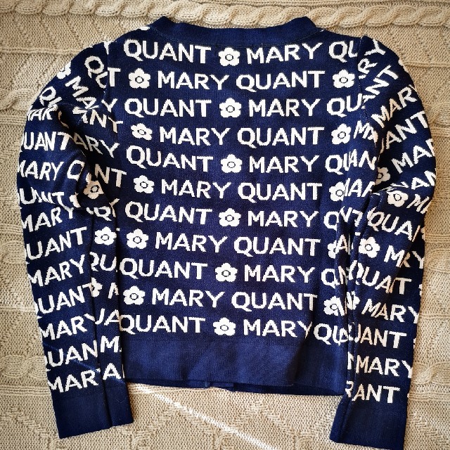 MARY QUANT(マリークワント)のMARY QUANT　ロゴ　カーディガン レディースのトップス(カーディガン)の商品写真