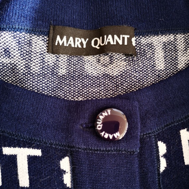 MARY QUANT(マリークワント)のMARY QUANT　ロゴ　カーディガン レディースのトップス(カーディガン)の商品写真