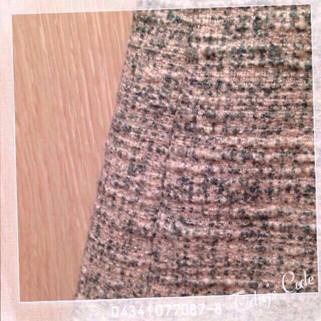 TOMORROWLAND(トゥモローランド)のTOMORROWLANDツイードスカート レディースのスカート(ミニスカート)の商品写真
