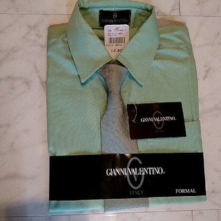 ジャンニバレンチノ(GIANNI VALENTINO)のジャンニヴァレンチノ シャツ&ネクタイセット 110(ドレス/フォーマル)