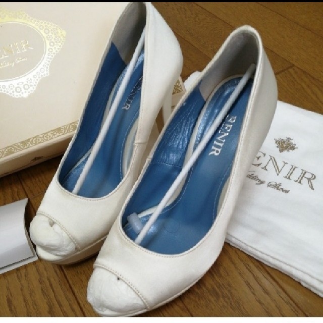 Vera Wang(ヴェラウォン)のBENIR　ベニル ウエディングシューズ　オープントゥ　ヒール12センチ レディースの靴/シューズ(ハイヒール/パンプス)の商品写真