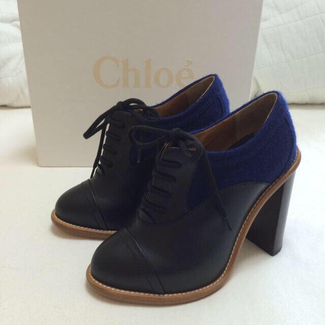 新品入荷 - Chloeのオックスフォード♡新品未使用 Chloe ハイヒール