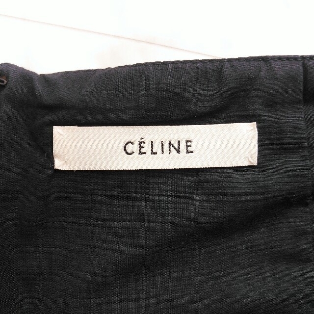 celine(セリーヌ)のCELINE　レザースカート レディースのスカート(ミニスカート)の商品写真