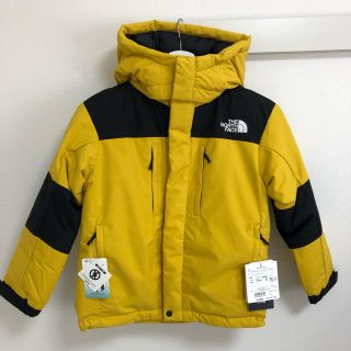 ザノースフェイス(THE NORTH FACE)のノースフェイス  バルトロ  キッズ イエロー 130cm(ジャケット/上着)