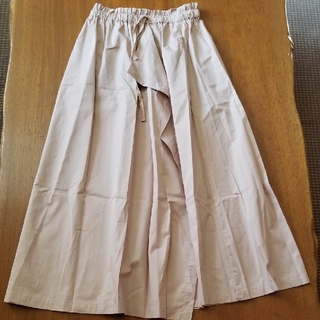しきそーママさま専用　ビットコ　セモ　ラップスカート&黒スウェットおまとめ(ロングスカート)