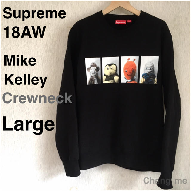 Supreme - L Supreme 18AW Mike Kelley Crewneck 黒の通販 by Chang