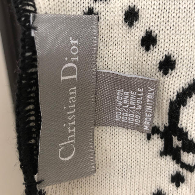 Christian Dior(クリスチャンディオール)の正規品‼️ディオール  マフラー  トロッター柄 レディースのファッション小物(マフラー/ショール)の商品写真