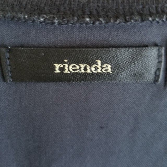 rienda(リエンダ)のrienda  重ね着風チュニック　フリーサイズ レディースのトップス(チュニック)の商品写真