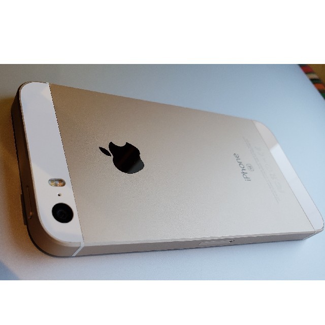 iPhone  SE　64GB SIMフリー　gold　本体のみ　美品