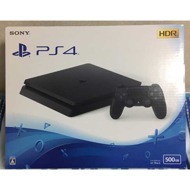 PS4 ジェット・ブラック 500GB (CUH-2200AB01)  新品