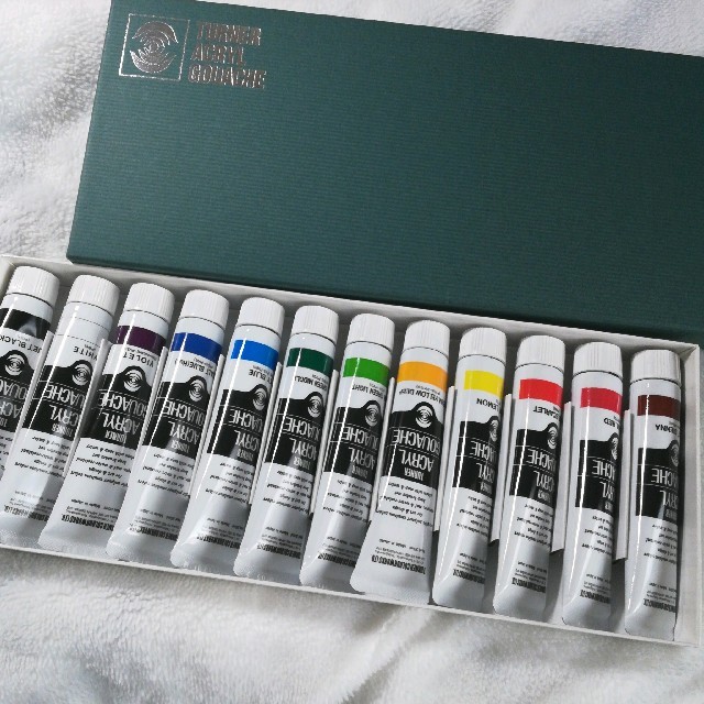 アクリルガッシュ 20ml 12色セット ターナー色彩株式会社の通販 by ako_o|ラクマ アクリルガッシュ 20ml 12色セット ターナー色彩株式会社の通販 by ako_o|ラクマ