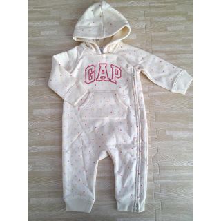 ベビーギャップ(babyGAP)の【新品タグ付き】babyGAP 裏起毛ボディーオール(カバーオール)