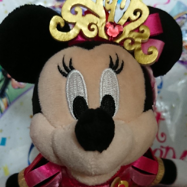 Disney(ディズニー)の東京ディズニーランド　35周年　ポージープラッシー　ミニー エンタメ/ホビーのおもちゃ/ぬいぐるみ(キャラクターグッズ)の商品写真