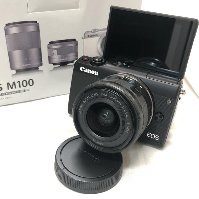 即日発送！Canon eos m100 未使用レンズ セット