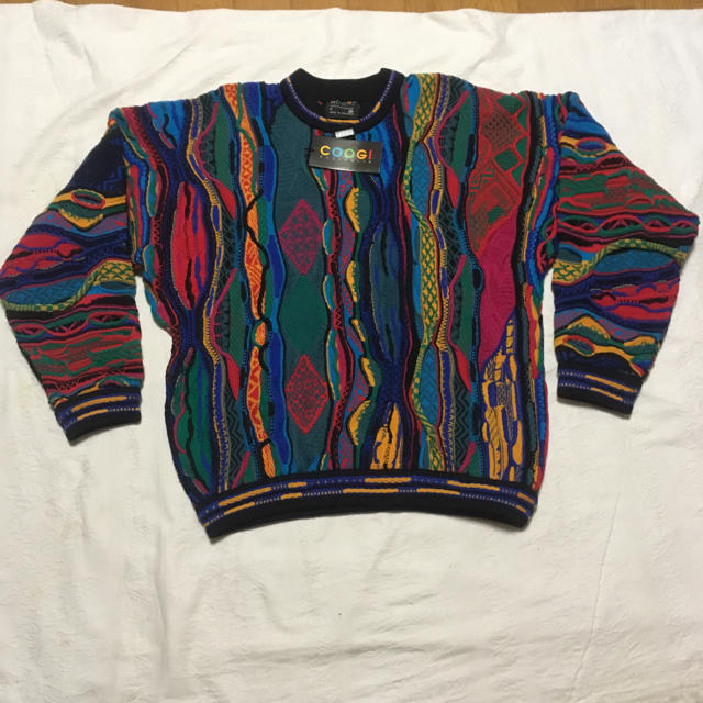 COOGI(クージー)のクージー ニット 新品タグ付き デッドストック メンズのトップス(ニット/セーター)の商品写真