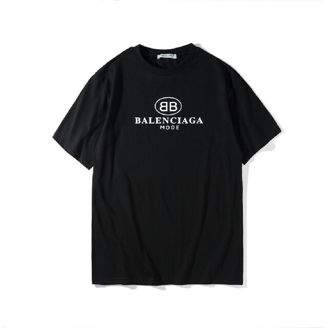 BALENCIAGA バレンシアガ 英字柄 ダブルB BBプリント Ｔシャツ