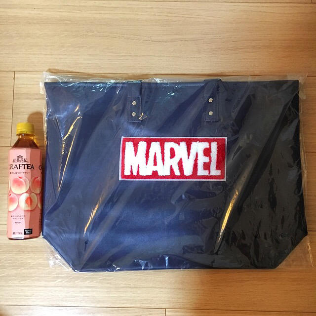 MARVEL(マーベル)の☆お値下げ☆ 新品 marvel マーベル ビッグ トートバッグ ☆ メンズのバッグ(トートバッグ)の商品写真