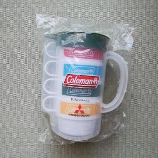 コールマン(Coleman)のColeman　プラカップ&ピッチャーセット(グラス/カップ)