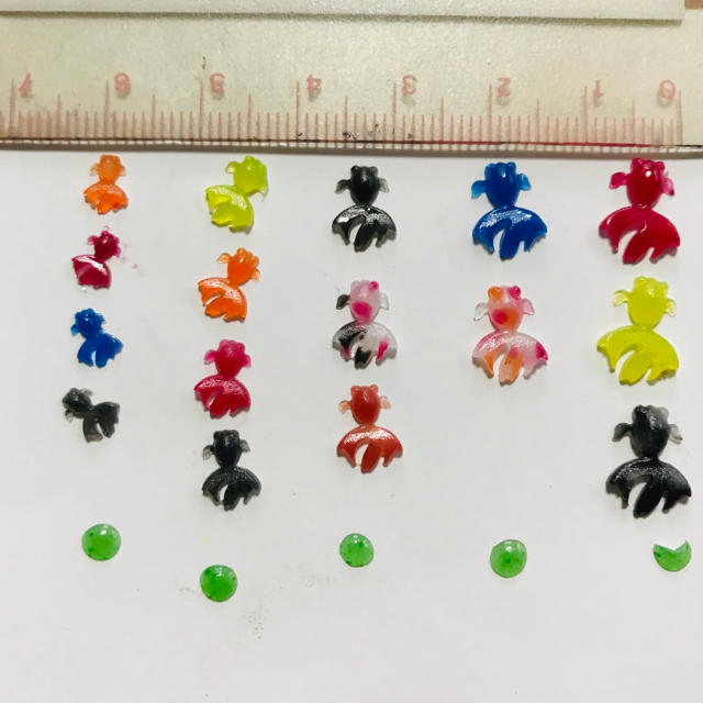 金魚 レジン ハンドメイドの素材/材料(各種パーツ)の商品写真