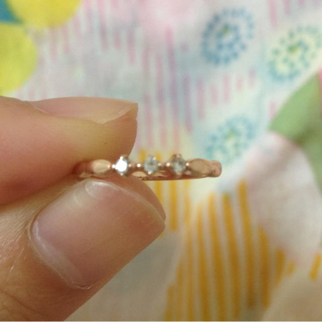 値下げ！ete♡ピンキーリング#3 レディースのアクセサリー(リング(指輪))の商品写真