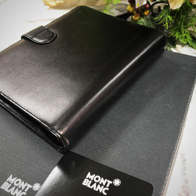 MONTBLANC(モンブラン)の達哉様専用 モンブラン 手帳 メンズのファッション小物(手帳)の商品写真