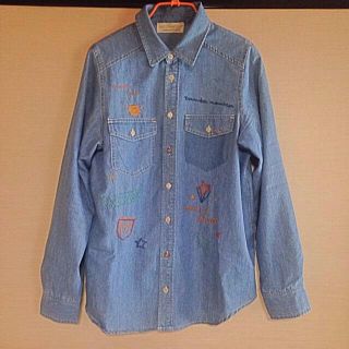 ダブルクローゼット(w closet)のダブルクローゼットデニムシャツ(シャツ/ブラウス(長袖/七分))