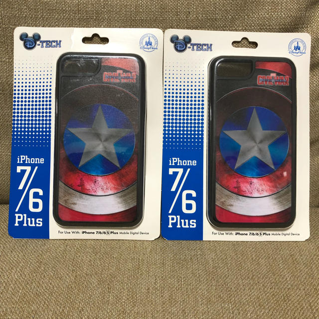 MARVEL(マーベル)のMARVELキャプテンアメリカiPhone6/7Plus スマホ/家電/カメラのスマホアクセサリー(iPhoneケース)の商品写真