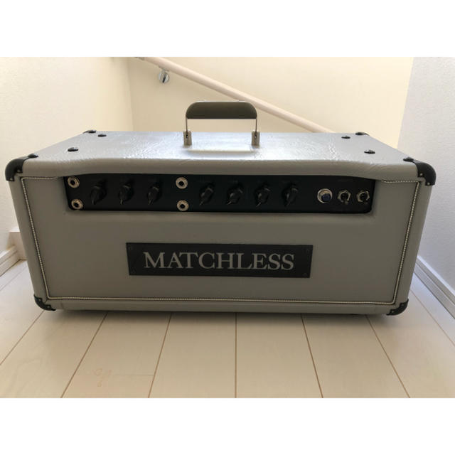 美品 90年代 Matchless アンプヘッドケース グレー 中身無し 楽器のギター(ギターアンプ)の商品写真