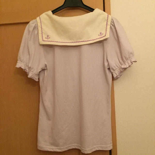 SWIMMER(スイマー)のスイマー セーラーカラーTシャツ レディースのトップス(Tシャツ(半袖/袖なし))の商品写真