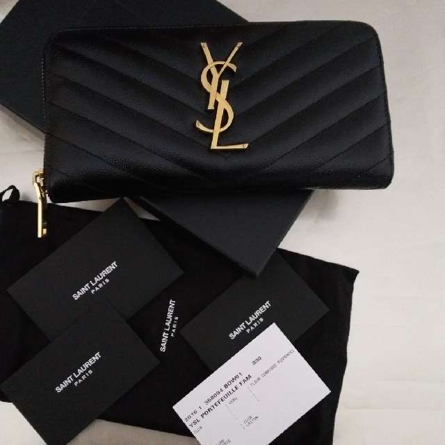 Saint Laurent - 【美品】イブサンローランラウンドファスナー長財布の通販 by giジョ－'s shop｜サンローランならラクマ