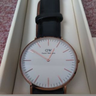 ダニエルウェリントン(Daniel Wellington)のダニエルウェリントン 腕時計 RoseGold 40mm 正規品(腕時計(アナログ))