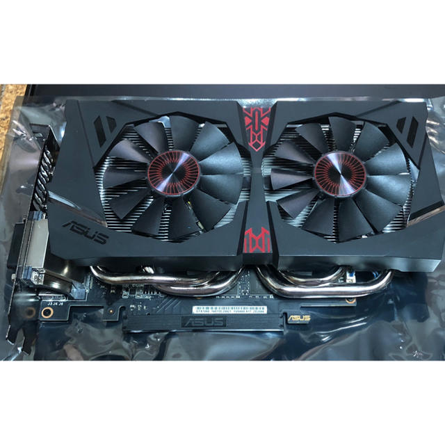 PCパーツ保証残有り ASUS STRIX GTX1060 DC2O6G GAMING