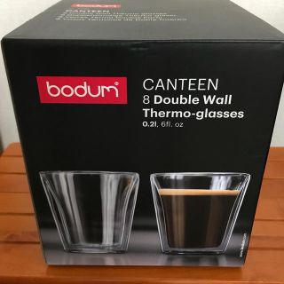 【新品、未使用】ボダム bodum ダブルウォールグラス8個入(グラス/カップ)