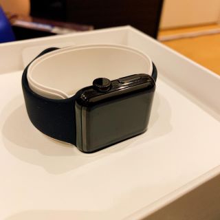 アップルウォッチ(Apple Watch)のAppleWatch Series2 StainlessSteel 38mm(スマートフォン本体)