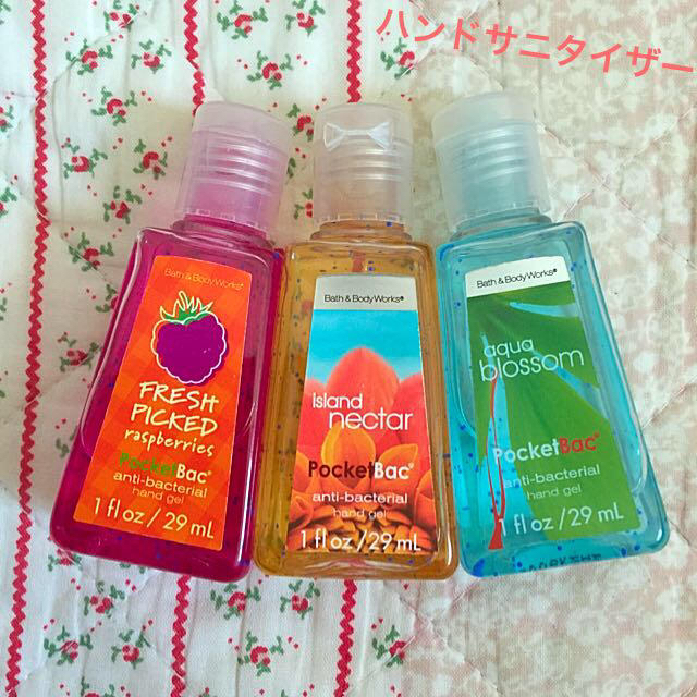 Bath & Body Works(バスアンドボディーワークス)のハンドサニタイザー3つSET その他のその他(その他)の商品写真