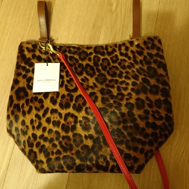 ドゥーズィエム　BAGS IN PROGRESS LEOPARD BAG