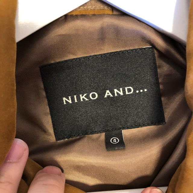 niko and...(ニコアンド)の【3連休特別価格】 niko and... コーチ JKT オレンジ 美品 メンズのジャケット/アウター(Gジャン/デニムジャケット)の商品写真