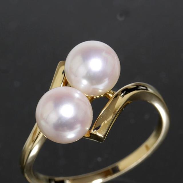 MIKIMOTO - ミキモト MIKIMOTO パール 6.5mm ゴールド リング 12.5号の通販 by グリズリー's shop