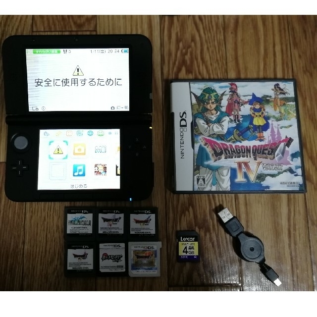 ニンテンドー3DS(ニンテンドー3DS)の3DSLL ドラクエポケモンセット エンタメ/ホビーのゲームソフト/ゲーム機本体(家庭用ゲームソフト)の商品写真