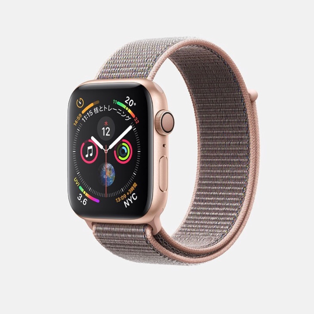 メンズApple watch series4 gps+cell バッテリーおまけ