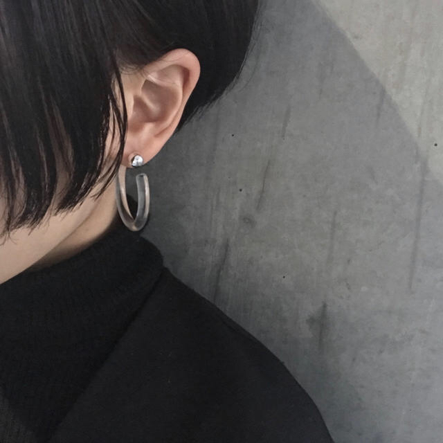 TOGA(トーガ)の再入荷 clear circle pierce レディースのアクセサリー(ピアス)の商品写真