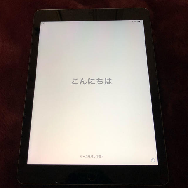 iPad(アイパッド)の6世代 iPad 128GB Wifiモデル ｽﾍﾟｰｽｸﾞﾚｲ スマホ/家電/カメラのPC/タブレット(タブレット)の商品写真