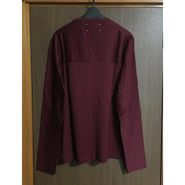 Maison Martin Margiela(マルタンマルジェラ)の52新品70%off マルジェラ ロングスリーブ ボーダー Tシャツ メンズのトップス(Tシャツ/カットソー(七分/長袖))の商品写真